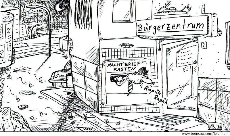 Cartoon: Tiefe Nacht 1