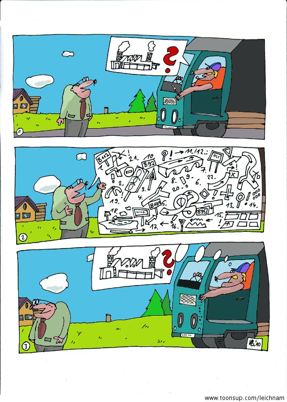Comic: Kraftfahrer 1