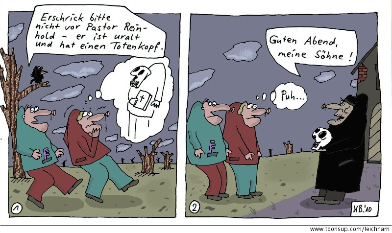 Comic: Pastor Reinhold 1