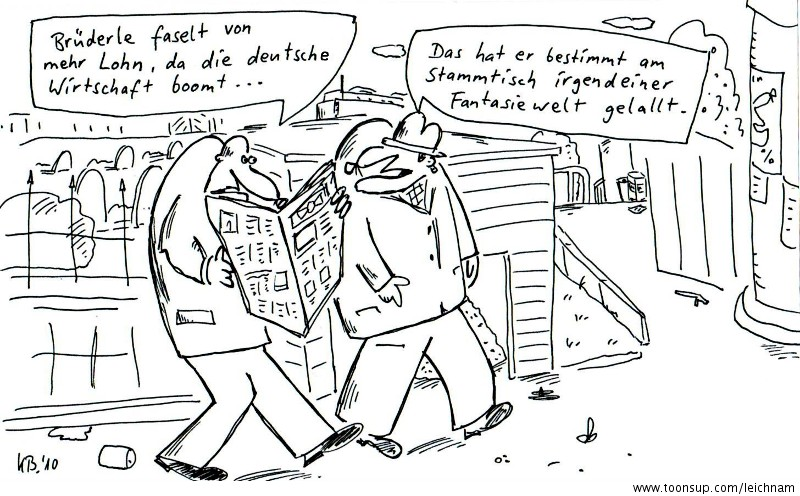Cartoon: Ministertraum 1