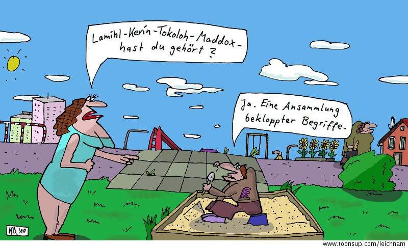 Cartoon: Lamihl 1