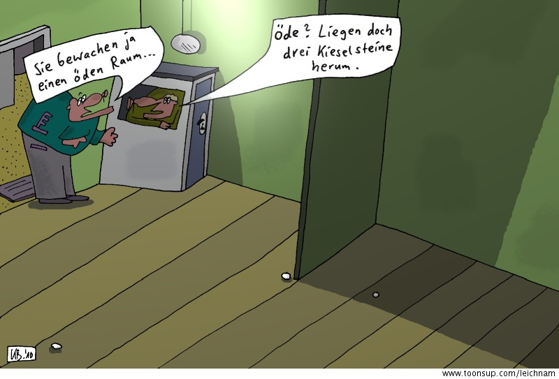 Cartoon: Wache 1