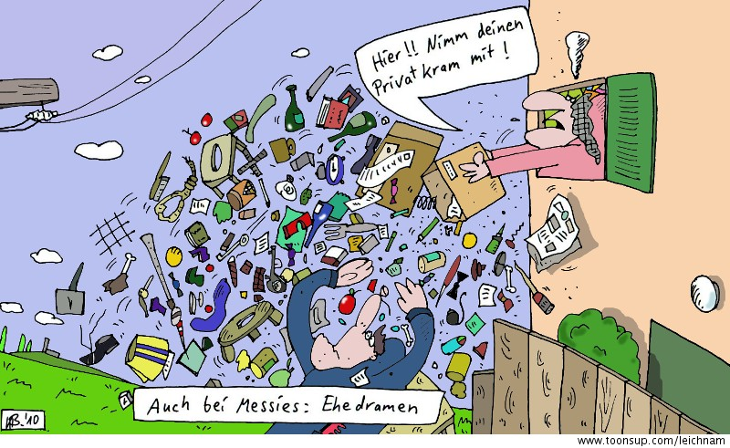 Cartoon: Ärger 1