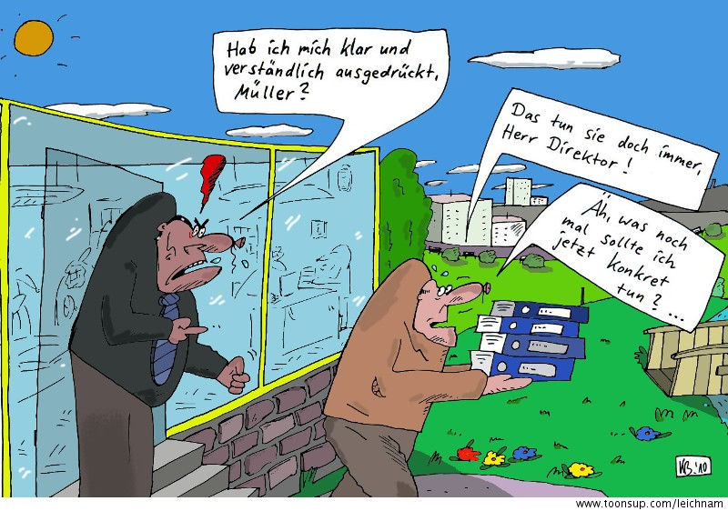 Cartoon: katzbuckelnd 1