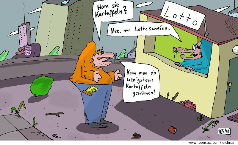 Cartoon: Ham wa nich ... 1