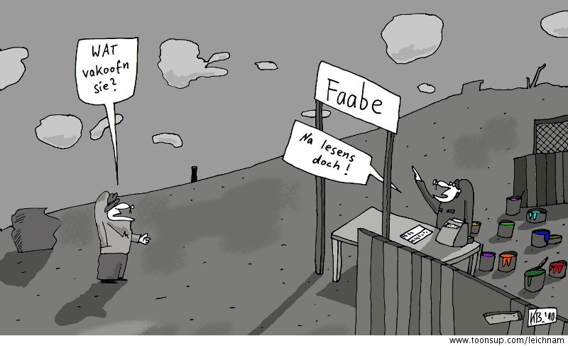 Cartoon: Ödnis 1