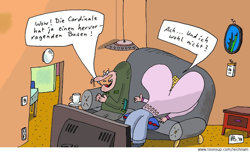 Cartoon: Die Cardinale 1