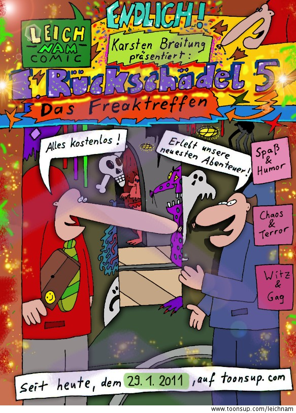 Concept Art / Character Design: Rücki fünfe fertig. 1
