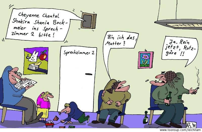 Cartoon: Rein jetzt! 1