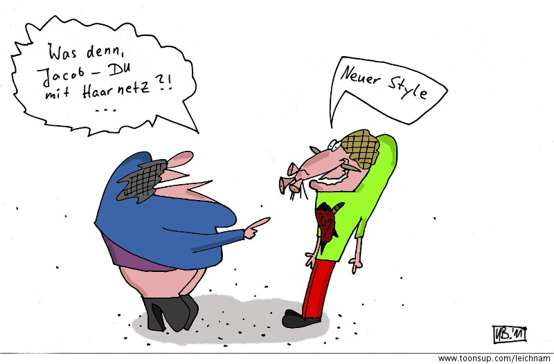 Cartoon: Haarnetz 1