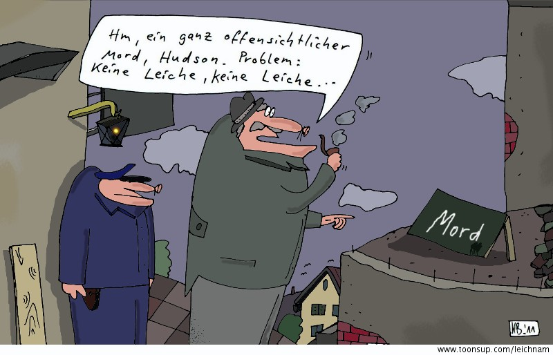 Cartoon: Kriminalgeschichte 1