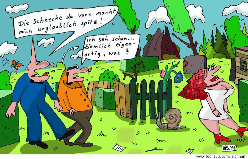 Cartoon: Leicht verformt 1