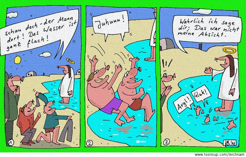 Comic: Kurze Geschichte Jesu 1