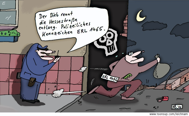Cartoon: Dieb 1