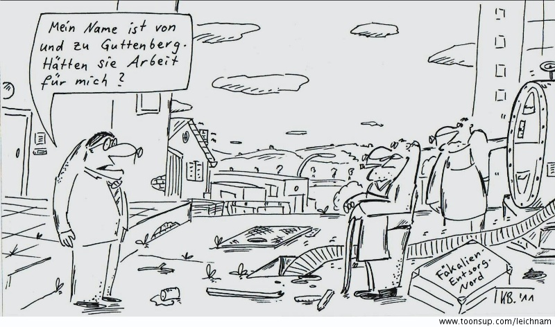 Cartoon: Auf Suche 1