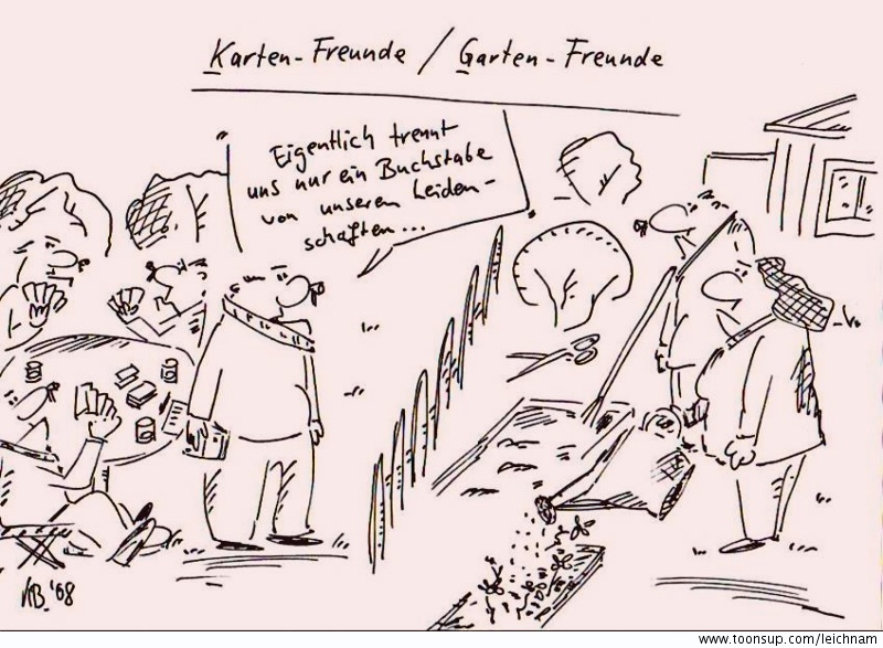 Cartoon: K und G 1