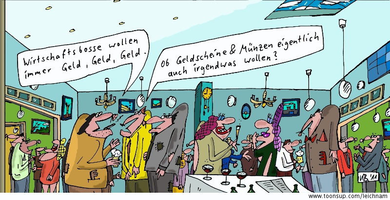 Cartoon: Finanzen 1
