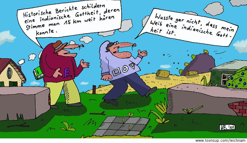 Cartoon: Gottheit 1