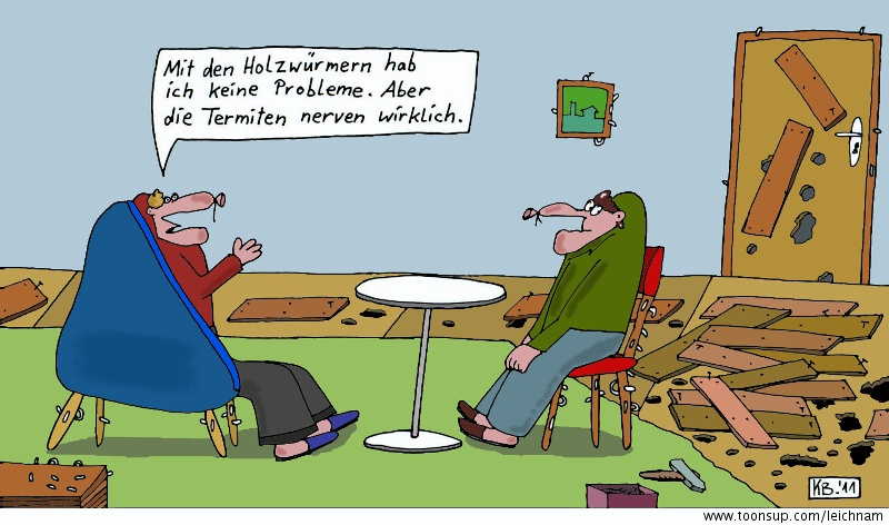 Cartoon: Holz 1