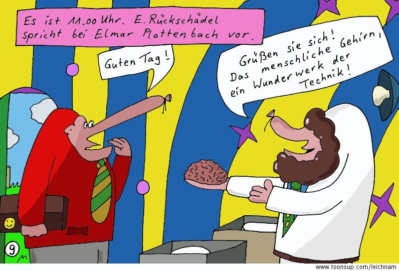Comic: E. Rückschädel 6 12