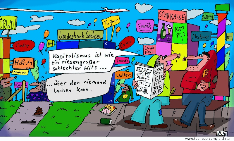 Cartoon: Kapitalismus 1