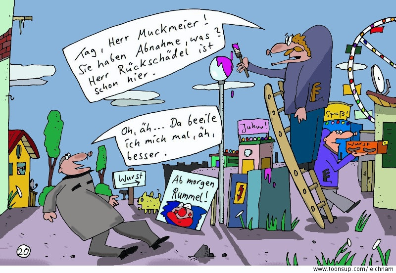 Comic: Reklame für 7 1