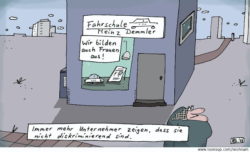 Cartoon: Heinz Demmler 1