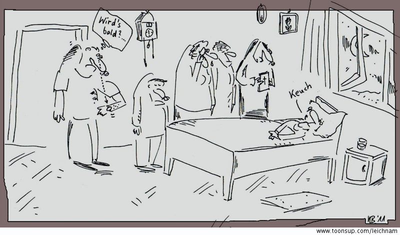 Cartoon: Wirds bald? 1