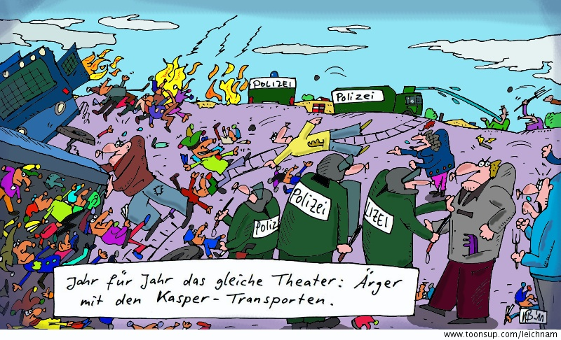 Cartoon: Ärger 1