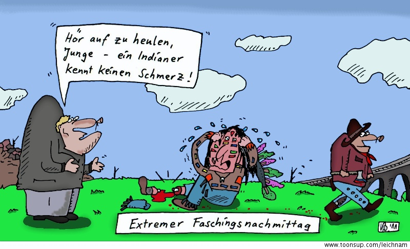 Cartoon: Fasching 1