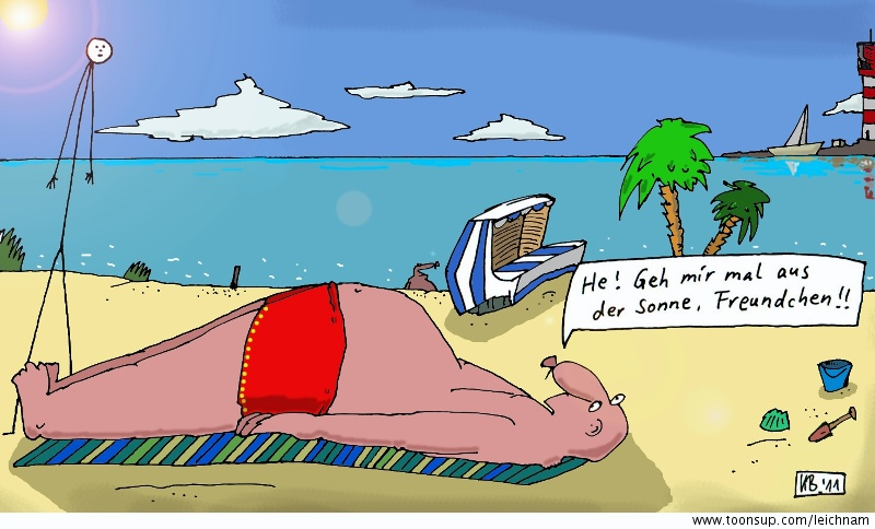 Cartoon: Strand 1