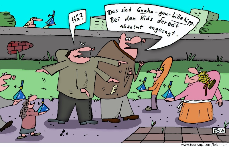 Cartoon: Hä? 1