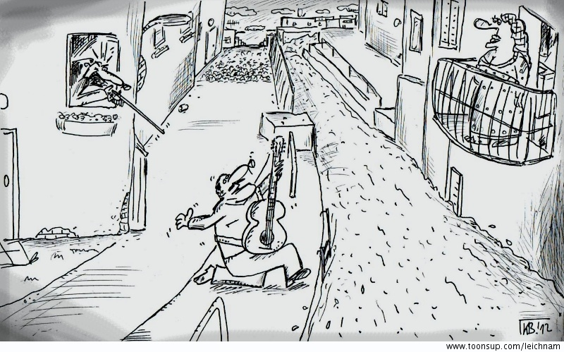 Cartoon: Ohne Worte 1