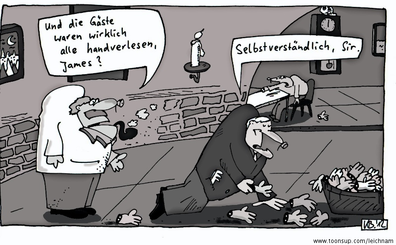 Cartoon: Gäste 1