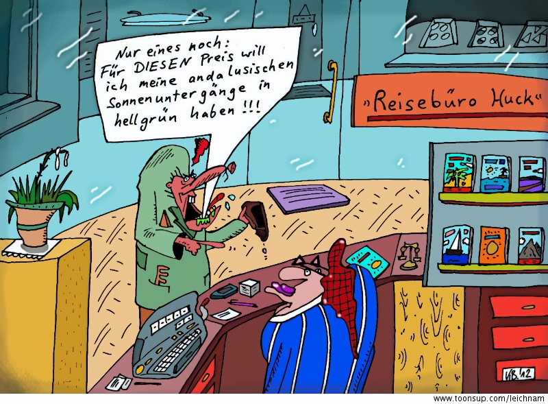 Cartoon: Huck 1