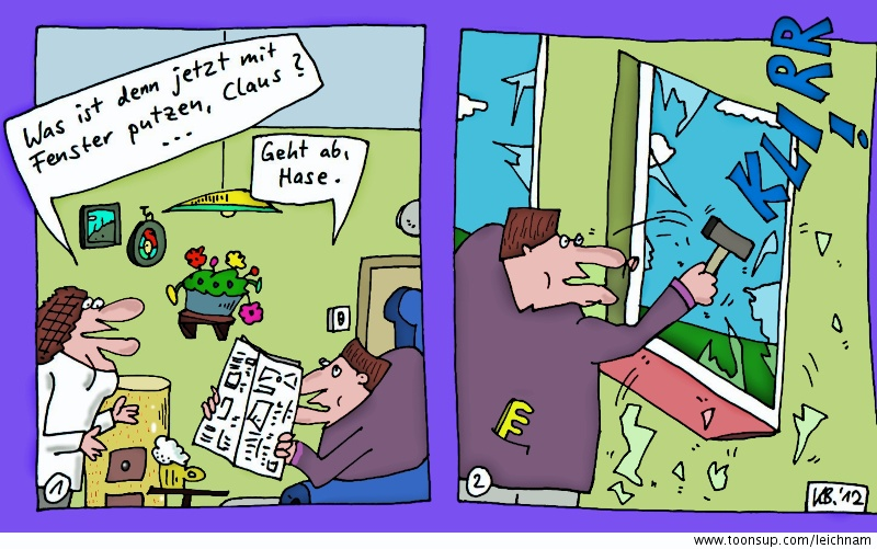 Comic: Reinigung 1