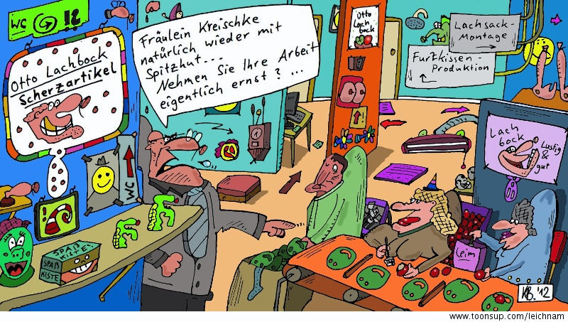 Cartoon: Kreischke 1