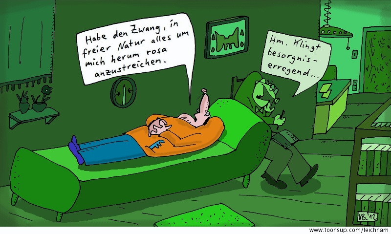 Cartoon: Zwang 1