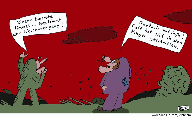 Cartoon: Angst 1