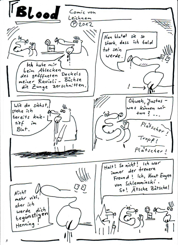 Comic: Blood 1