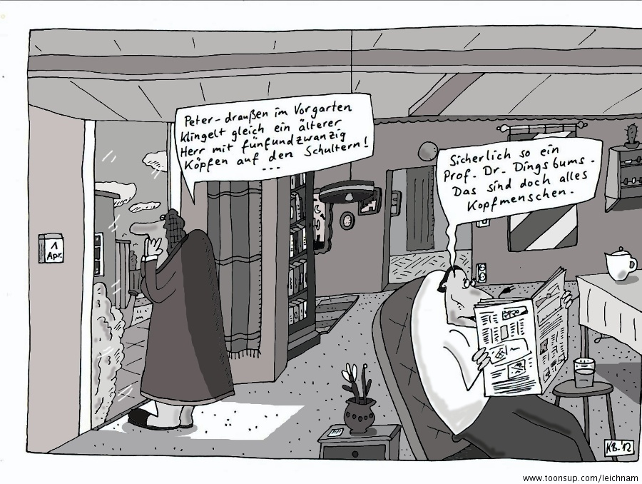 Cartoon: Prof. Dr. 1