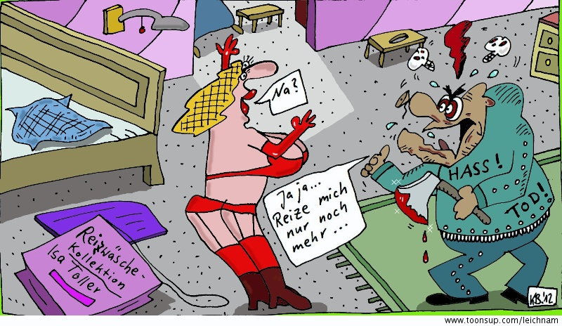 Cartoon: Isa Toller 1