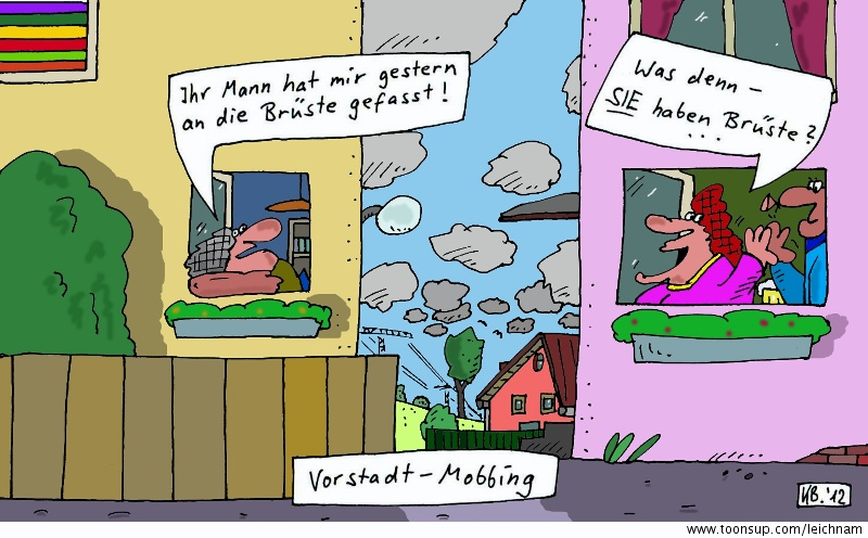 Cartoon: Vorstadt 1
