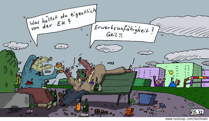 Cartoon: Im Park 1