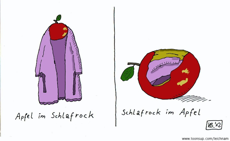 Cartoon: Apfel 1