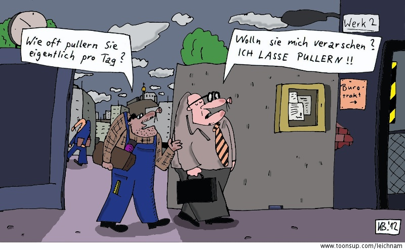 Cartoon: pro Tag 1