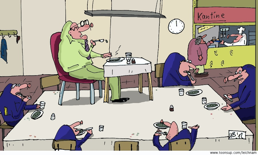 Cartoon: Kantine 1