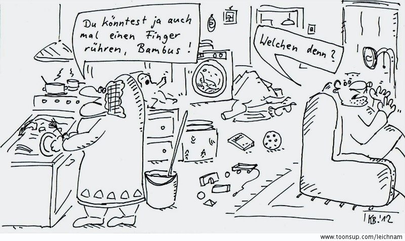 Cartoon: Finger 1