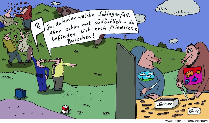 Cartoon: südöstlich 1