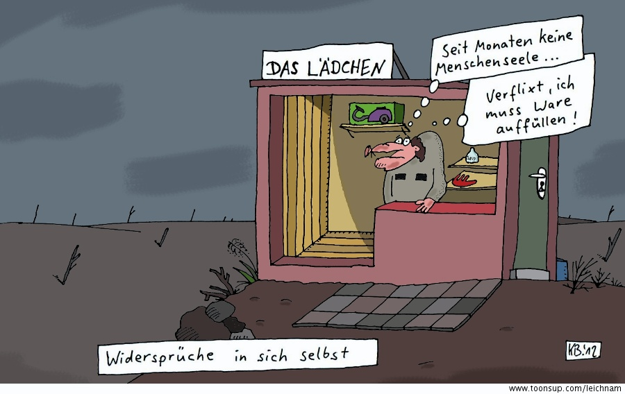 Cartoon: seit Monaten 1